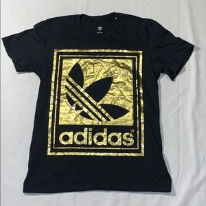 Unisex - Adidas Gold Foil Shirt
